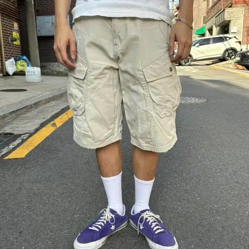 알마니익스체인지 카고 하프팬츠 9