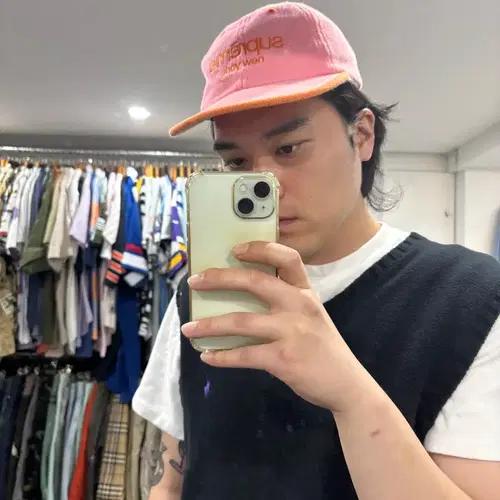 17ss 슈프림 테리 클래식 로고 6패널 볼캡 8