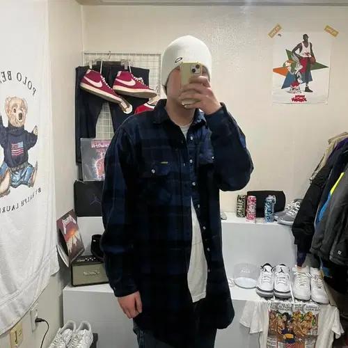 오시코시 플란넬 체크셔츠 6