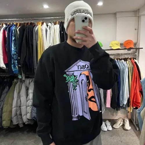 오베이 페이스 도어 맨투맨 7