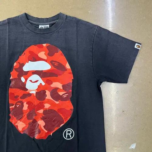 A Bathing Ape 레드 카모 반팔 티셔츠 3