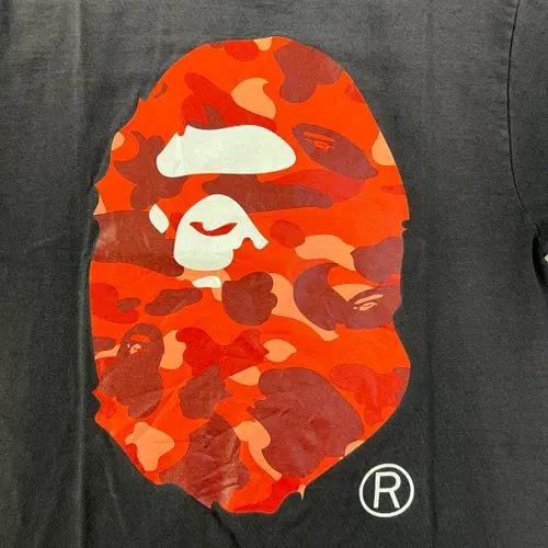 A Bathing Ape 레드 카모 반팔 티셔츠 4