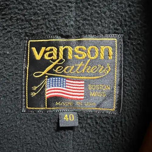 빈티지 Vanson 밴슨 소가죽 레더 자켓 5