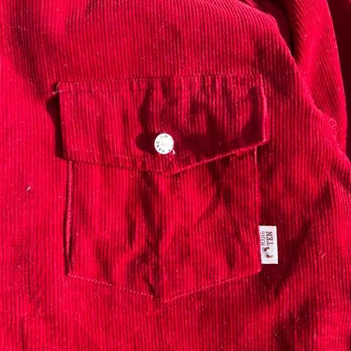 Vintage 행텐 Hangten Corduroy Shirt 4