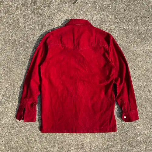 Vintage 행텐 Hangten Corduroy Shirt 8
