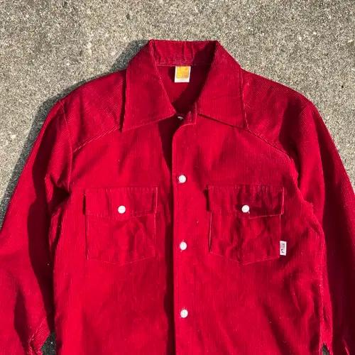Vintage 행텐 Hangten Corduroy Shirt 3