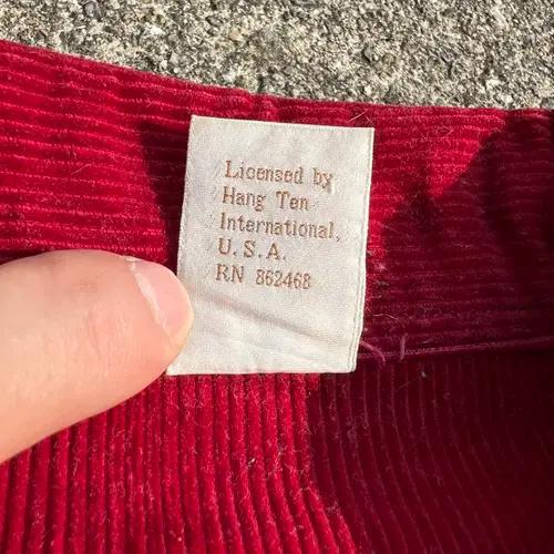 Vintage 행텐 Hangten Corduroy Shirt 6