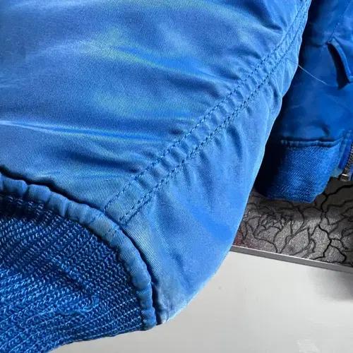 빈티지 블루 패치 MA-1 항공 점퍼 5