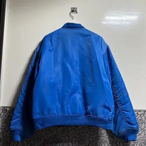 빈티지 블루 패치 MA-1 항공 점퍼 10