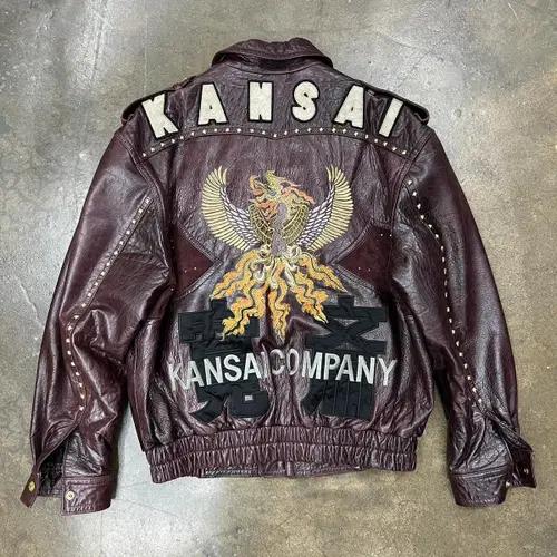 80s 간사이 자수패치 자켓 2