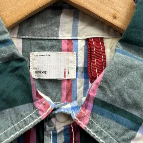 2000s Levis 레드룹 반팔셔츠 4