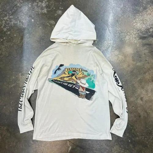빈티지 80s 프린팅 후드 S 2