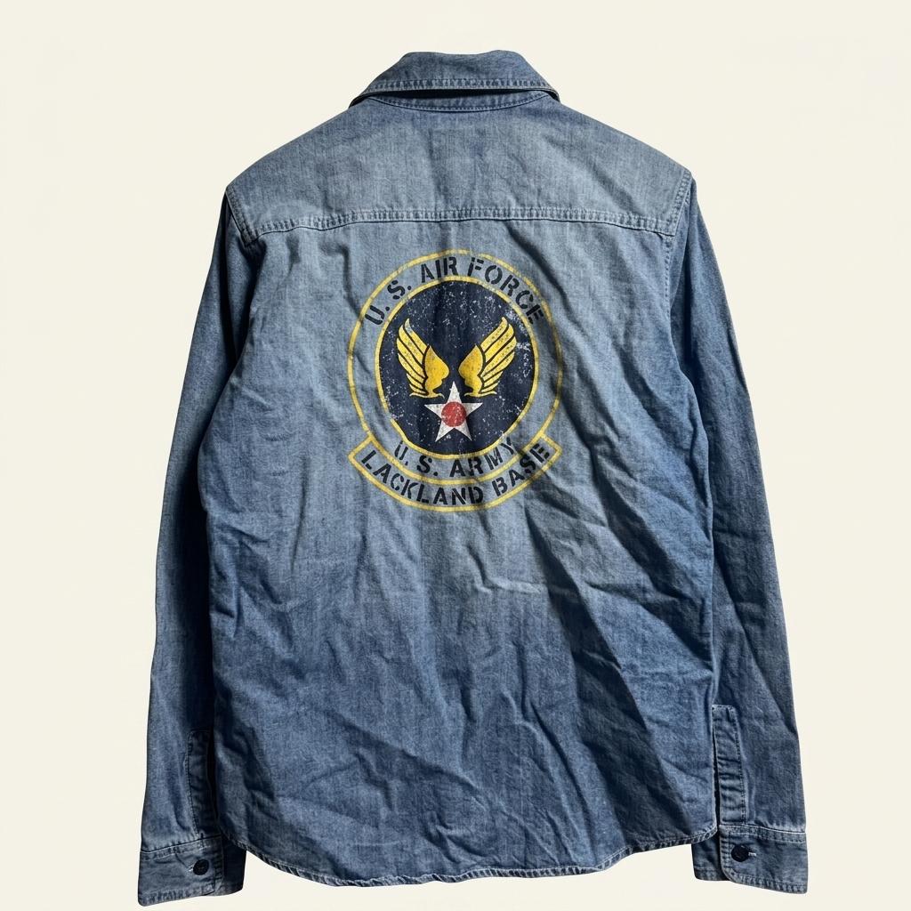 Sun Dogs USAF 데님셔츠 1