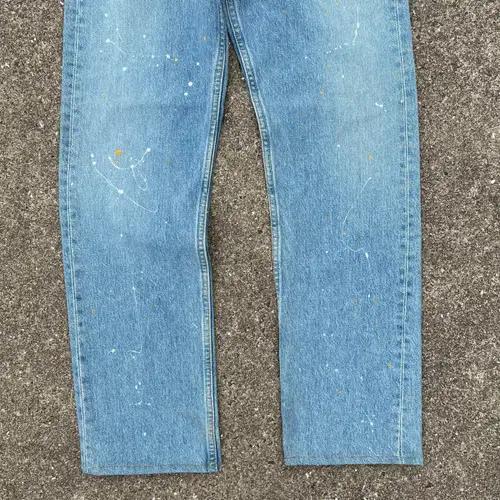 Vintage 90s Levis 501 Denim Pants 4