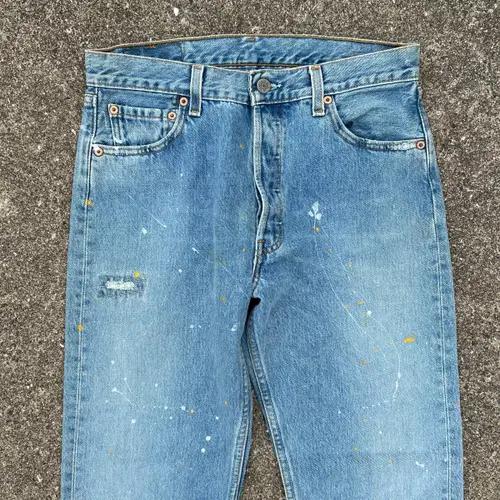 Vintage 90s Levis 501 Denim Pants 3