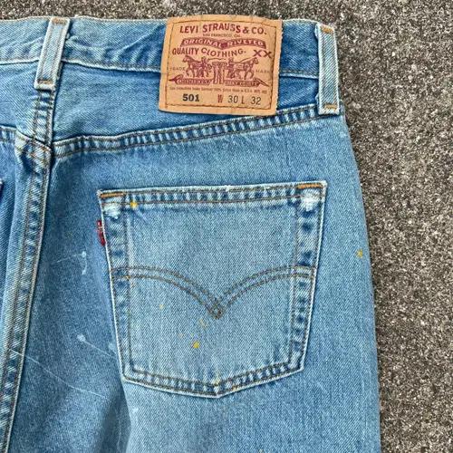 Vintage 90s Levis 501 Denim Pants 7