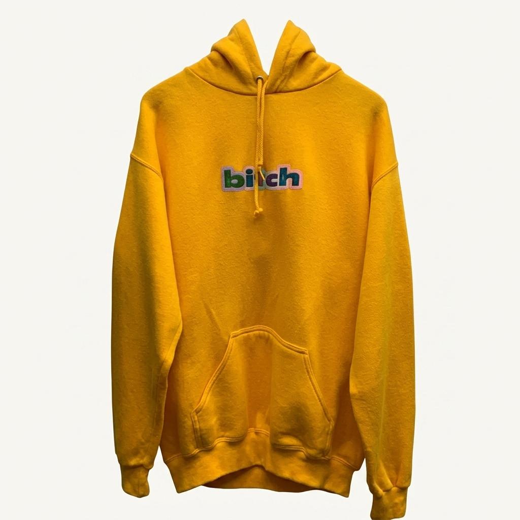 빈티지 90년대 Bitch 스케이트 후드 1