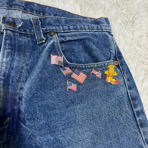 (32in) 80년대 리바이스 데님팬츠 Made in usa 4