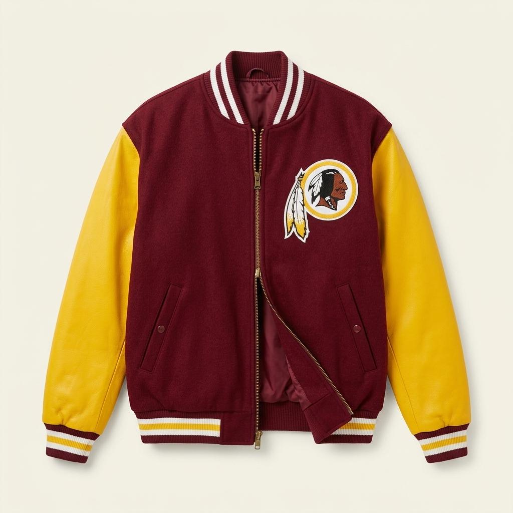 빈티지 NFL 오피설 라이센스 레드스킨스 자켓 1