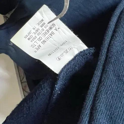 베이프 패치 네이비 블레이저 L 8