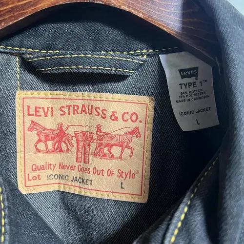 Levi's 리바이스 아이코닉 흑청 데님자켓 5