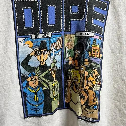 1985 Dope 프릭브라더스 코믹 티셔츠 3