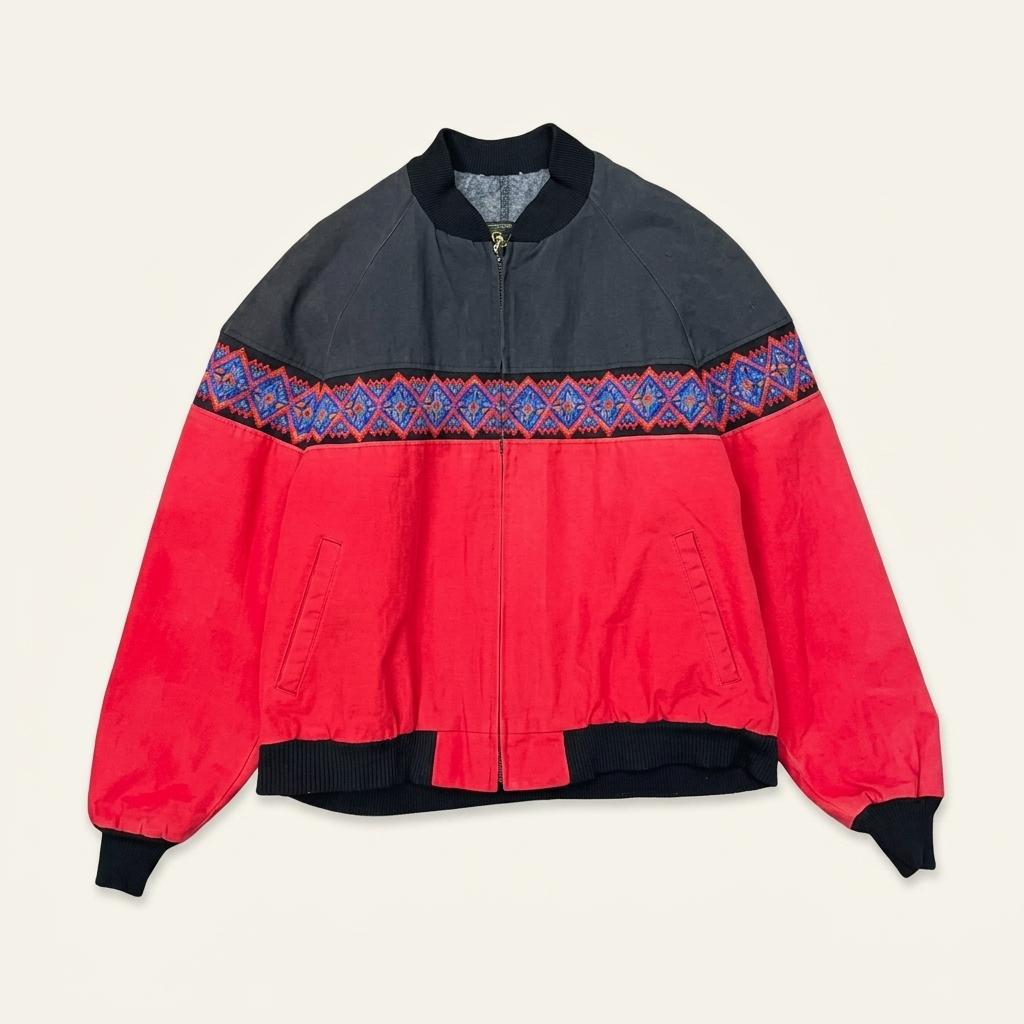 빈티지 NAVAHO 패턴자켓 2XL 1