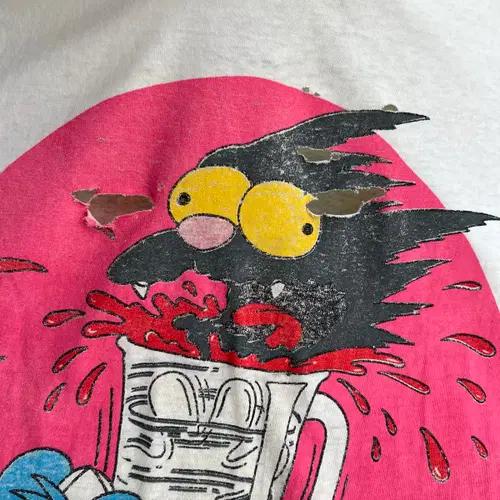 Vintage 1992 Itchy & Scratchy Simpsons T 6