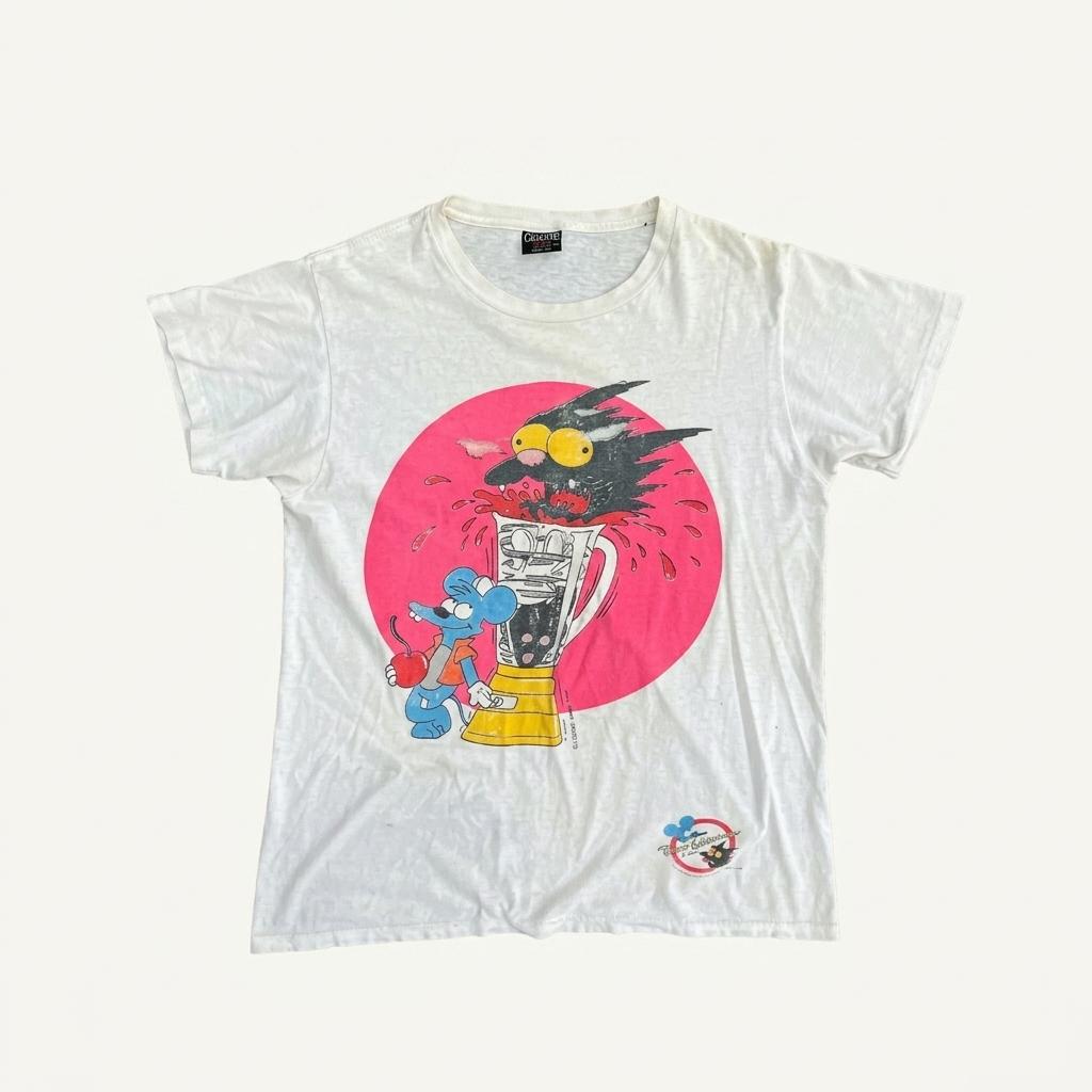 Vintage 1992 Itchy & Scratchy Simpsons T 1