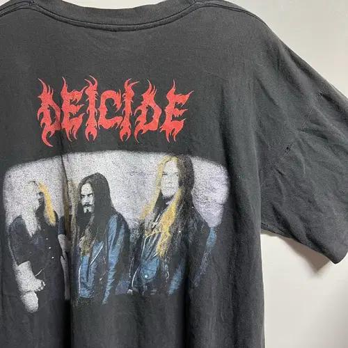 빈티지 1995 Deicide 디어사이드 밴드 티셔츠 10