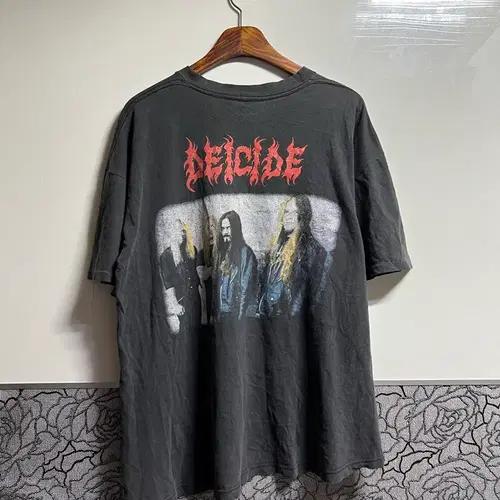 빈티지 1995 Deicide 디어사이드 밴드 티셔츠 9