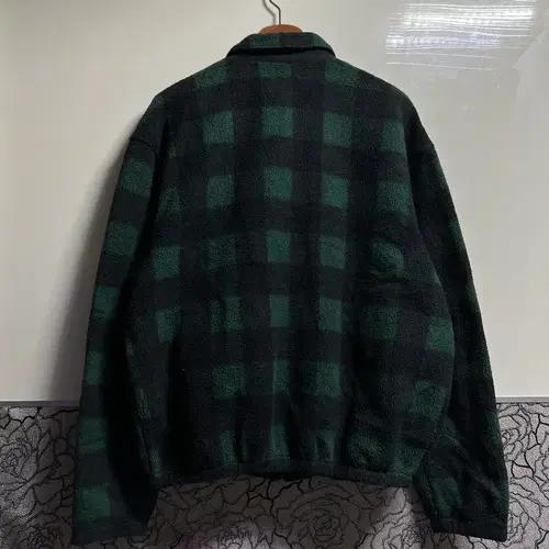 폴로 랄프로렌 그린 체크 플리스 집업 자켓 9