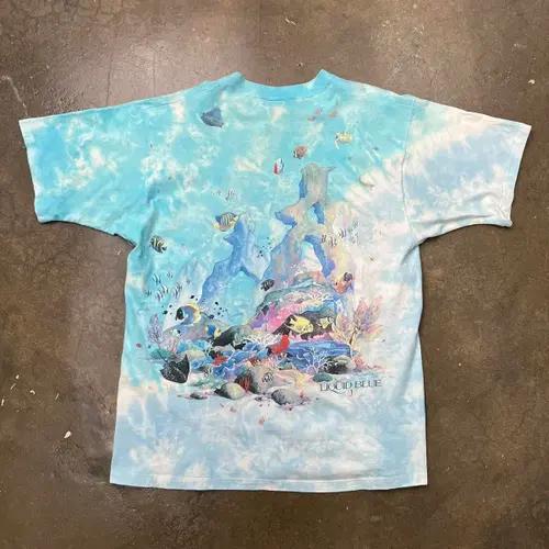 빈티지 90s Liquid Blue 반팔티셔츠 6