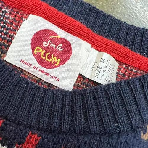 빈티지 Jma Plum 니트 L 4