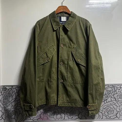 05ss 꼼데가르송 옴므 그린 헌팅자켓 2