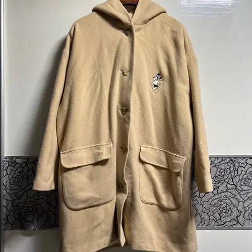 빈티지 90s 미키마우스 베이지 코트 4