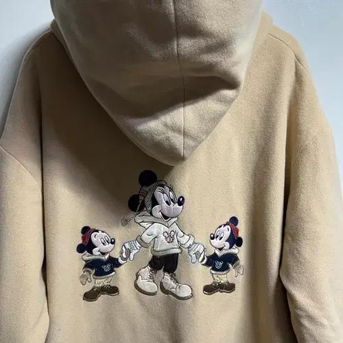 빈티지 90s 미키마우스 베이지 코트 3