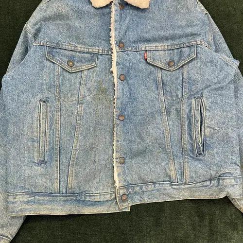 빈티지 80s Levis 리바이스 셰르파 데님자켓 4