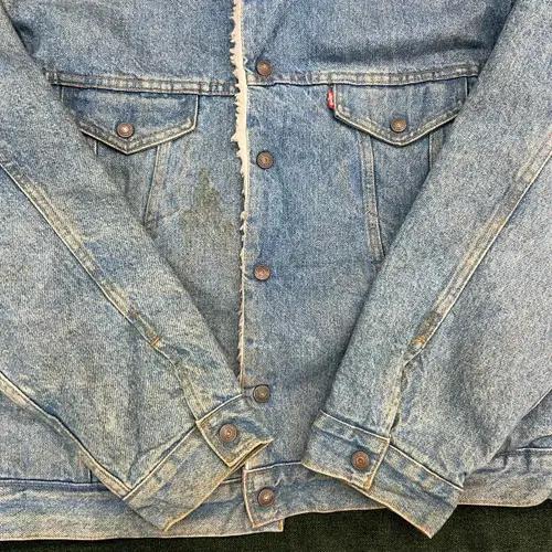 빈티지 80s Levis 리바이스 셰르파 데님자켓 5