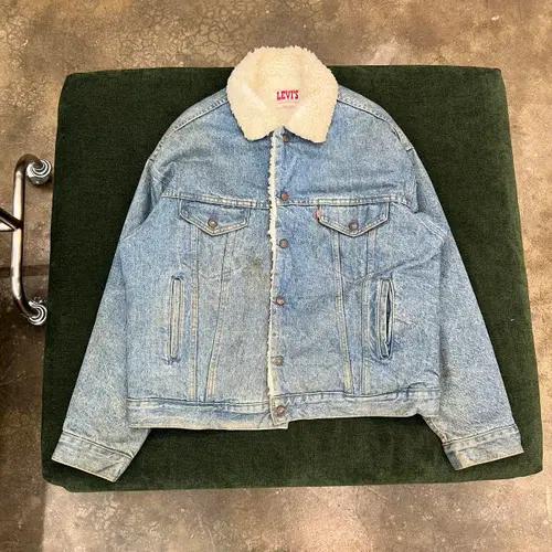 빈티지 80s Levis 리바이스 셰르파 데님자켓 2