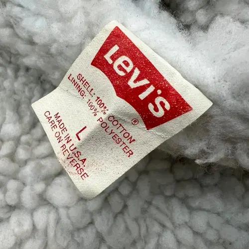 빈티지 80s Levis 리바이스 셰르파 데님자켓 8