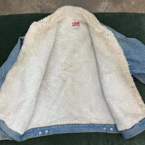 빈티지 80s Levis 리바이스 셰르파 데님자켓 7