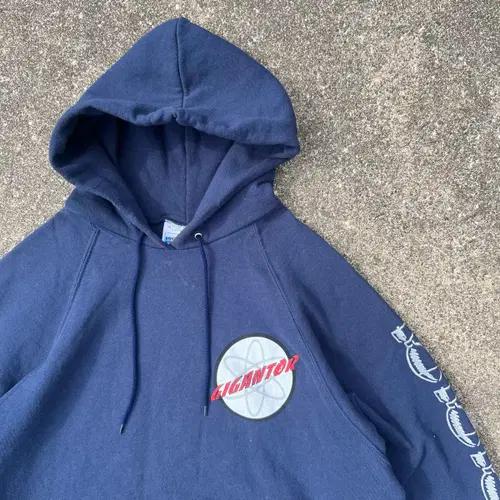 vintage 90s gigantor 철인28호 후드티 3