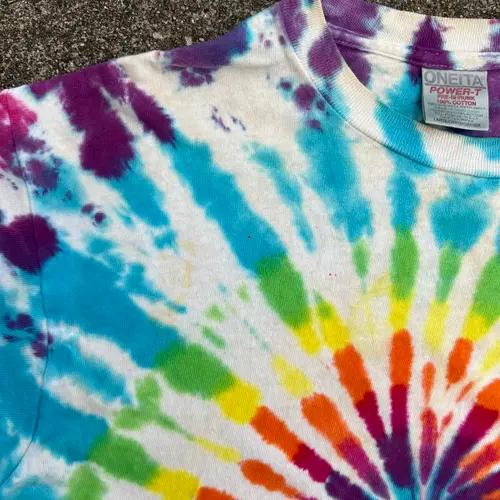 Vintage 90s 1996 Seniors TieDye T-shirt 4
