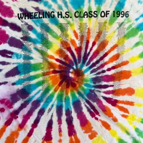 Vintage 90s 1996 Seniors TieDye T-shirt 7