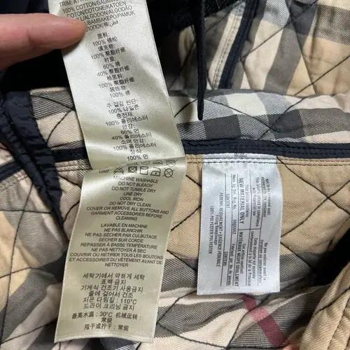 버버리 브릿 블랙 퀄팅자켓 11