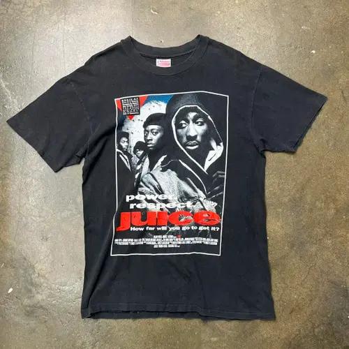 빈티지 90년대 JUICE 2PAC 무비 티셔츠 2