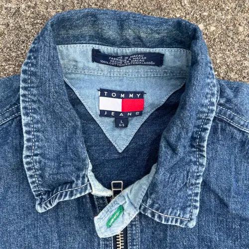 Vintage 타미힐피거 Tommy Hilfiger Denim Shirt 4