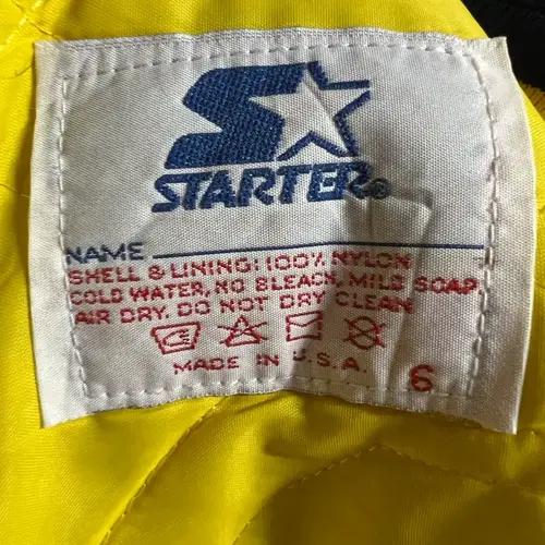 빈티지 스타터 노트르담 바시티 자켓 9