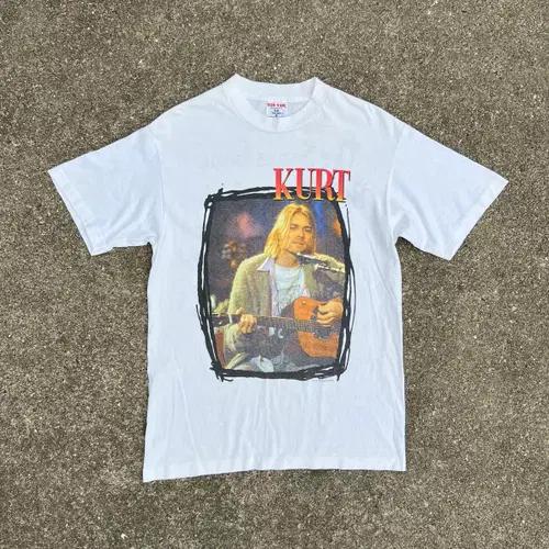 Vintage 90s 커트코베인 Kurt cobain Band Tees 2